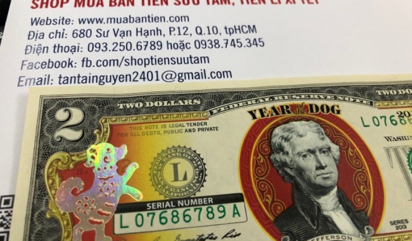 Đột phá công nghệ in 3D C-Thru Vision trên tiền 2 usd con chó!