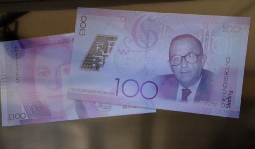 Gibraltar công bố phát hành 100 Pound kỷ niệm ngày sinh Sir Joshua Hassan vào năm 2016