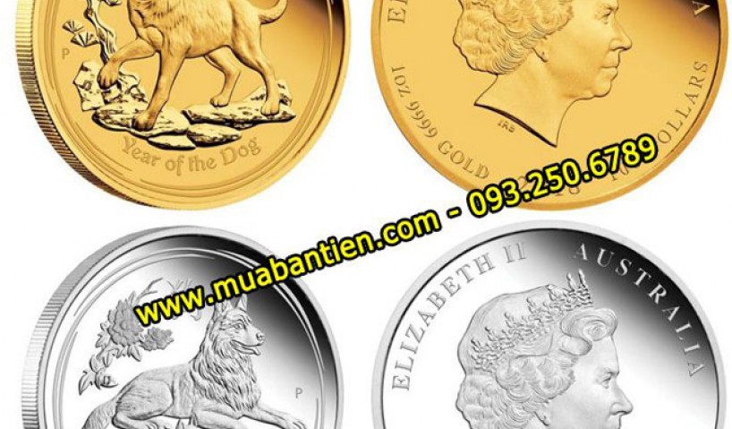 Bắt mắt với những kiểu dáng tiền xu hình con chó độc đáo 