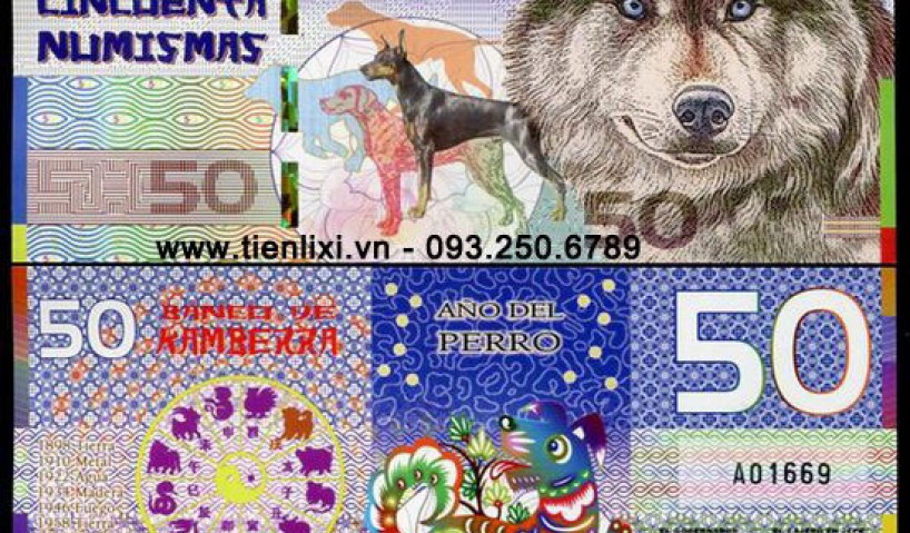 Bất ngờ với miêu tả chi tiết tờ tiền con chó Úc